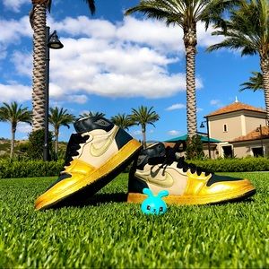 BLACK FRIDAY 35% SALE! Nike Air Jordan 1 Heiress Pearl Size 4.5Y Women 6 Custom